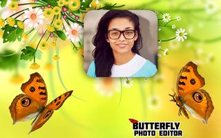 Butterfly Photo Frame Editor HD Background Maker poster