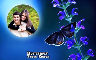 Butterfly Photo Frame Editor HD Background Maker captura de pantalla 2