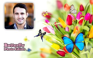 Butterfly Photo Frame Editor HD Background Maker captura de pantalla 3