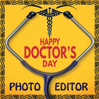 Happy Doctors Day Photo Creator-icoon