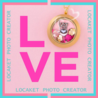 Love Locket Photo Frame Creator ícone
