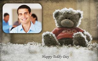 Teddy Bear Day Photo Frame Editor Valentine's Day syot layar 1