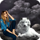 The Wolf Photo Among Evolution Frame Editor APK