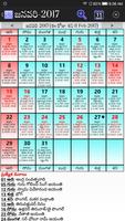 Telugu Calendar Affiche