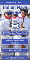 Indian Navy MR NMR Practice Tests With Solutions Affiche