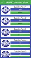 Indian Railways RRB NTPC | Group D Solved Papers ภาพหน้าจอ 2
