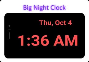 Noise Suppressing Night Clock Poster