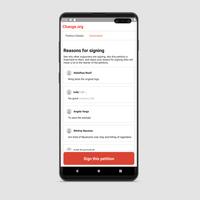 Change.org - The world's platform for change โปสเตอร์