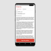 Change.org - The world's platform for change スクリーンショット 2