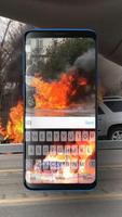 Keyboard Burning Car Themes تصوير الشاشة 3