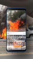 Keyboard Burning Car Themes تصوير الشاشة 1