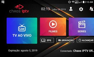 Chaos IPTV Oficial imagem de tela 1