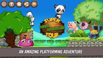 Super Panda Adventure Tour plakat