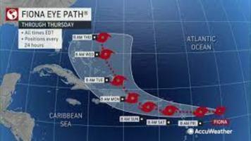 hurricane fiona poster