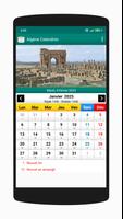Algérie Calendrier poster