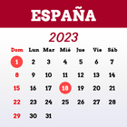 España Calendario 2023 ikon