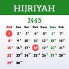 Kalender Hijriyah icône