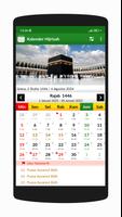 Kalender Hijriyah syot layar 1