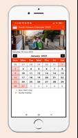 South Korean Calendar 2025 poster