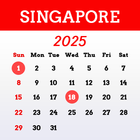 آیکون‌ Singapore Calendar
