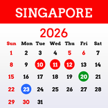 Singapore Calendar 2026