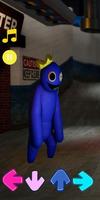 Rainbow Friends FNF Mod الملصق