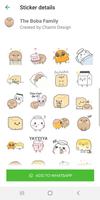 The Boba Family Stickers - WAS 截图 2