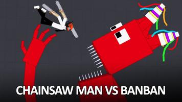 Poster Chainsaw Man Mod for Melon