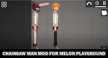 Mod Chainsaw Man For melon captura de pantalla 2