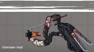 Chainsaw Man Mod for Melon الملصق