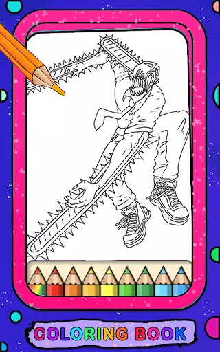 Chainsaw Man Coloring Pages 2 - Apps on Google Play