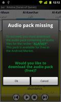 Audio Pack (Mishary Alafasy) poster