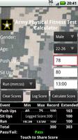 APFT Calculator w/ Score Log Screenshot 3