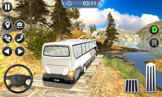 Mountain Climb 2019 - Bus Driving Simulator 3D capture d'écran 2