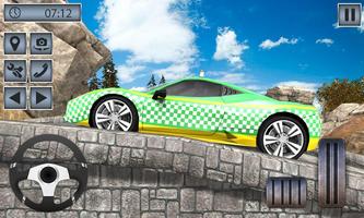 Real Taxi Mountain Climb 3D - Taxi Driving Game captura de pantalla 2