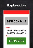 Math Tricks - Easy Math ảnh chụp màn hình 3