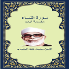 سورة النساء مقسمة آيات للحصري icono