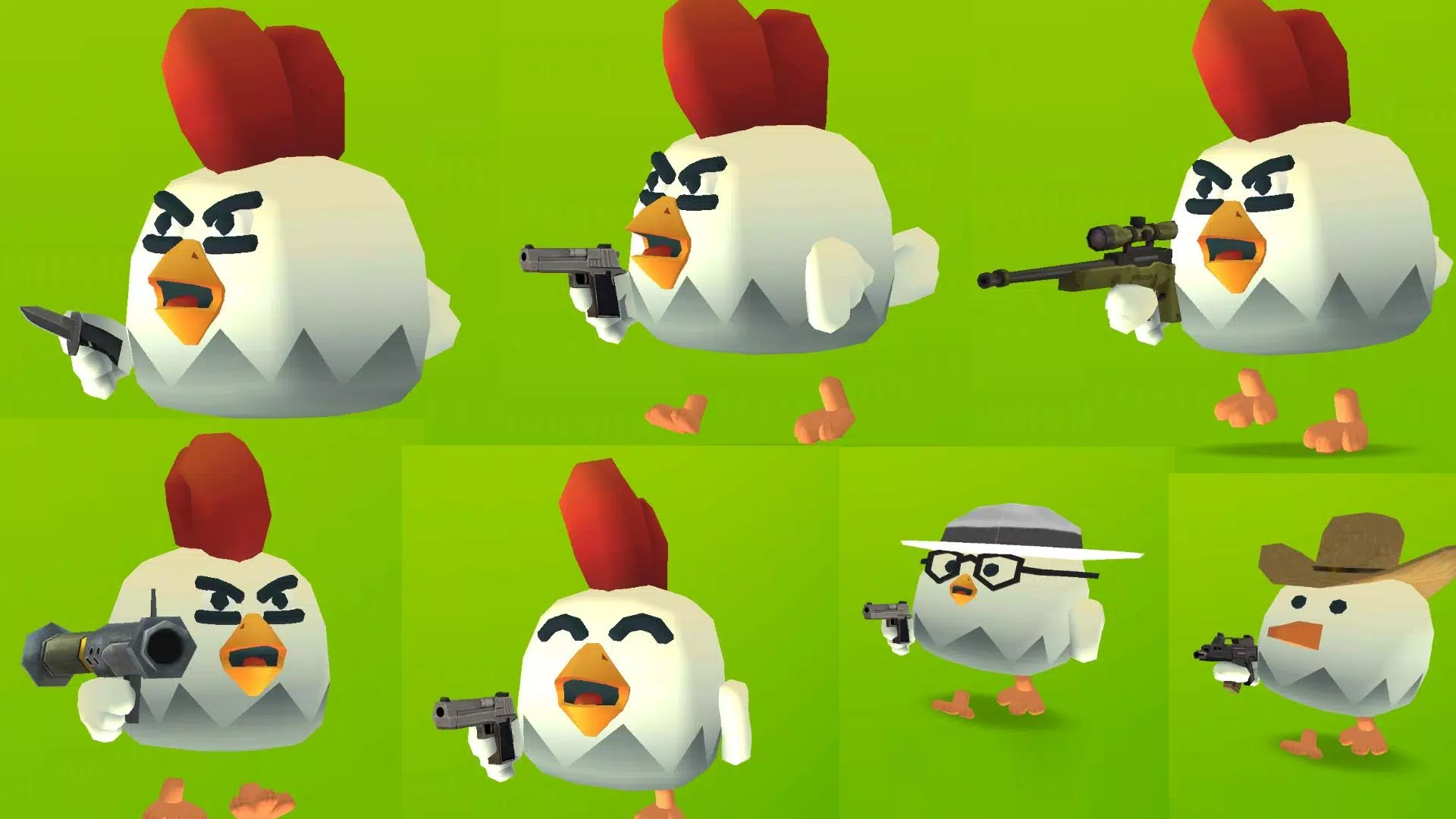 Wicked Chicken Gun Simulator Game for Android - Download