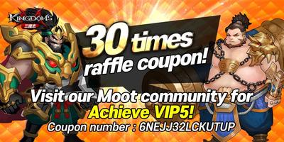 Three Kingdoms M:GLOBAL OPEN الملصق