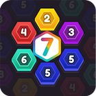 Hexa 7! - Number Puzzle أيقونة