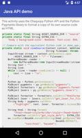 Chaquopy: Python for Android screenshot 2