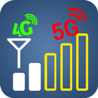 5G & Wi-Fi internet speed test icon