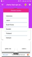 Cherry - Fast VPN Network captura de pantalla 1
