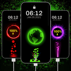 Charging Animation neon themes simgesi