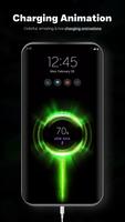 Charging Animation neon themes Ekran Görüntüsü 2