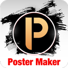 Postermaker en flyermaker-icoon