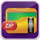 Zip file Extractor with Unzip & 7z Unrar simgesi