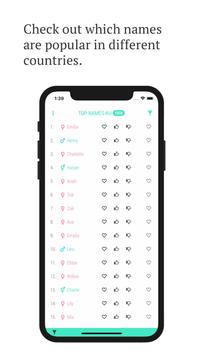 Baby Names / First Names 2021 截图 12