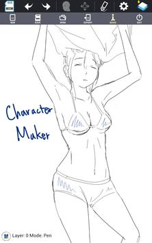 Character Maker -How to draw 海报
