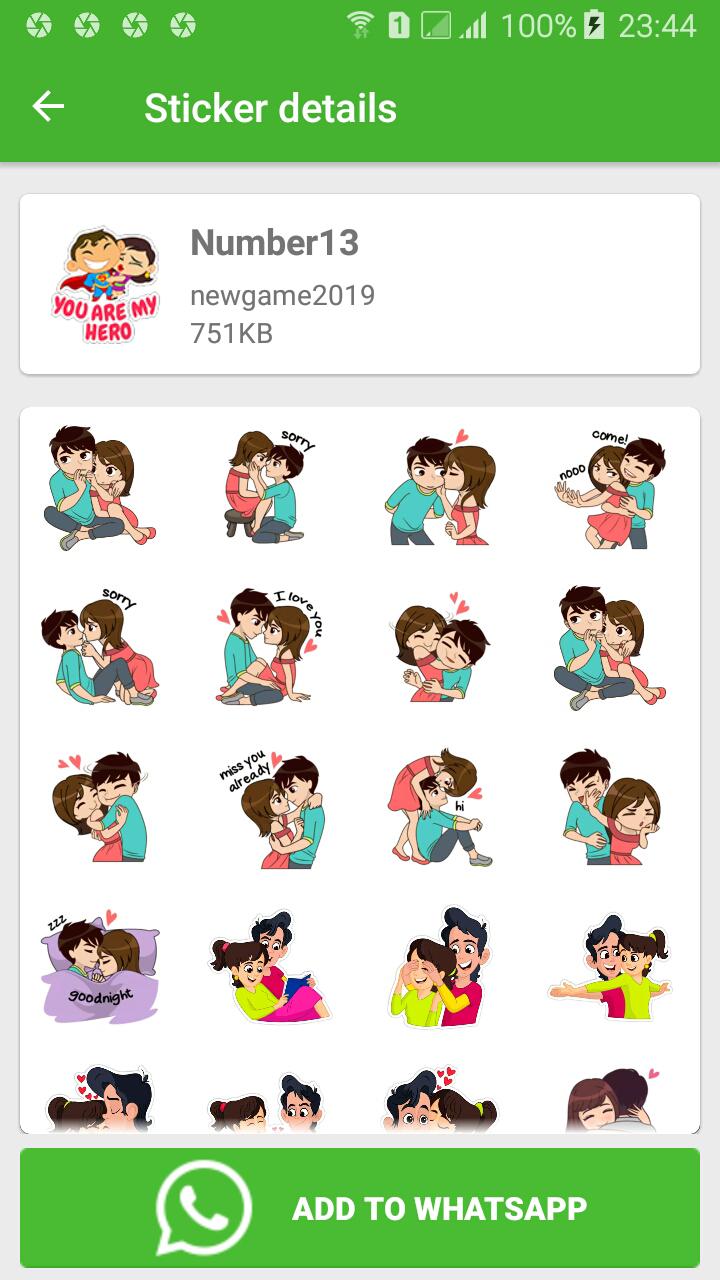 Wastickerapps Romance Stickers Love Story 2020 For Android Apk